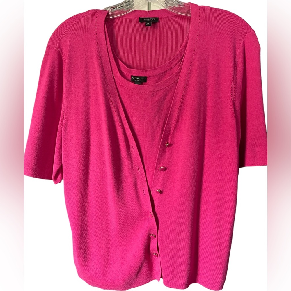 Womens spring sweater set by Talbots MP